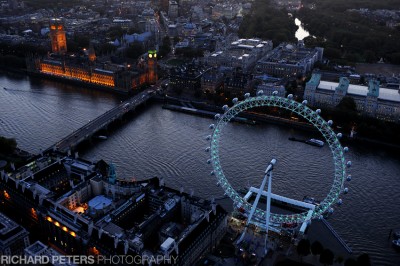 A green London Eye