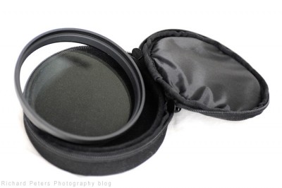 Front filter pouch