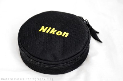 Front filter pouch