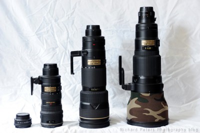 1.4x, 70-200, 200-400, 600mm