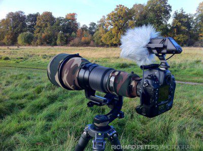 Nikon D3s setup for shooting video, Richard Peters Photography