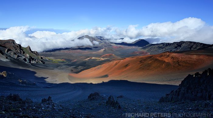 14-24: Haleakala Volcano crater, Maui, Hawaii