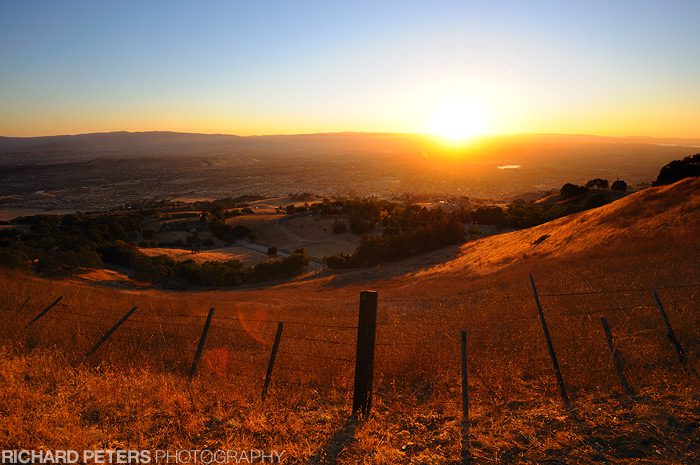 16-35 VR: San Jose hills at sunset