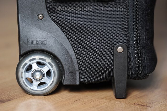 User removeable soft wheels The wheels on the Airport International are removebale and can be replaced by the user. They are also a little soft to help reduce vibrations.