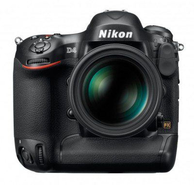 The Nikon D4 front end The Nikon D4 front end