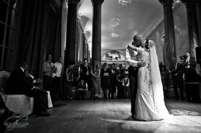 The First Dance The first dance in the Sculpture Gallery at Woburn Abbey. Guy Collier wedding photography