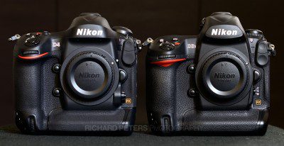 The Nikon D4 and D3s, side by side The Nikon D4 and D3s, side by side