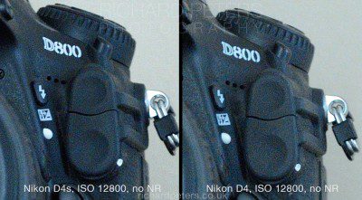 Nikon D4s vs D4 ISO 12,800