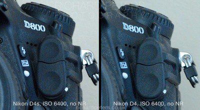 D4s vs D4 ISO 6400