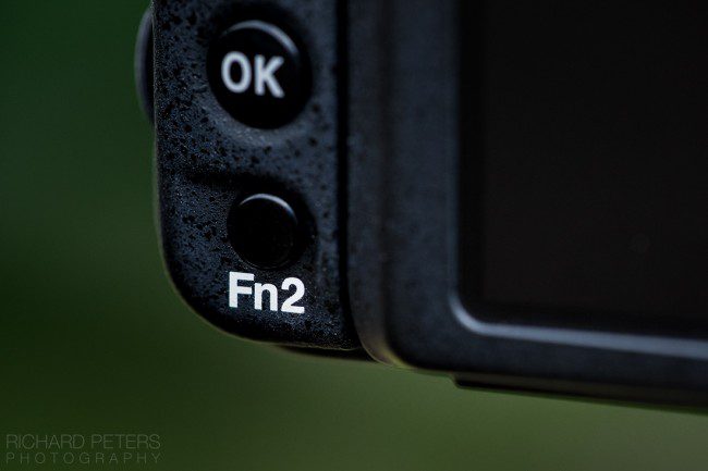 Nikon D500 Fn2 button