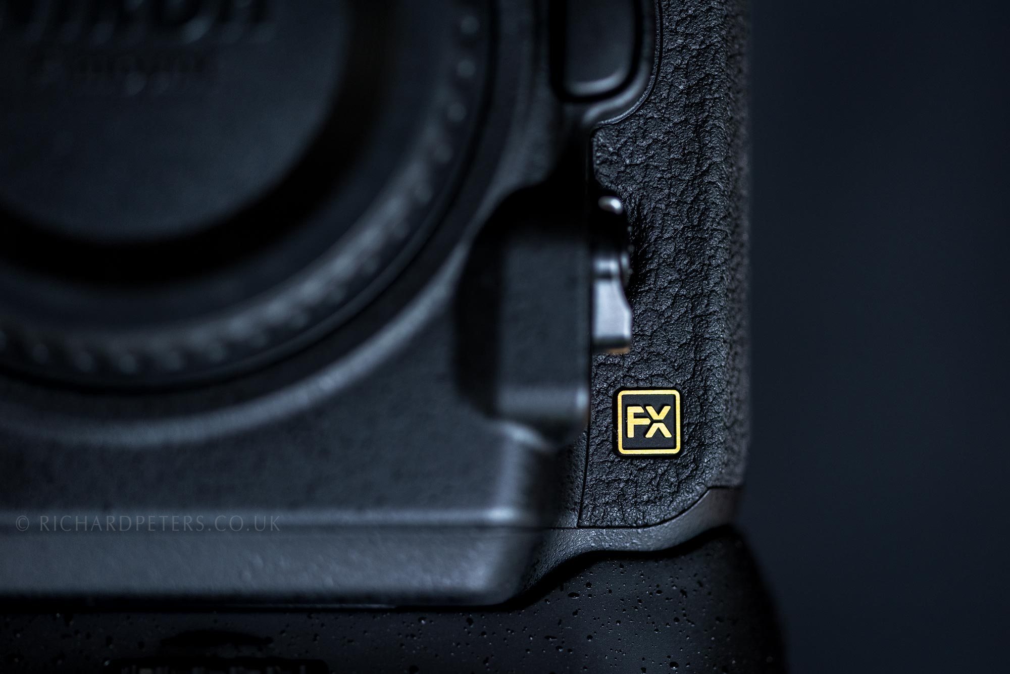 The Nikon D850 FX logo